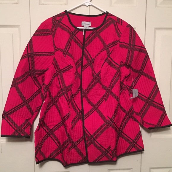 Catherines Jackets & Blazers - Catherine’s Plus Size OX Reversible Quilted Jacket